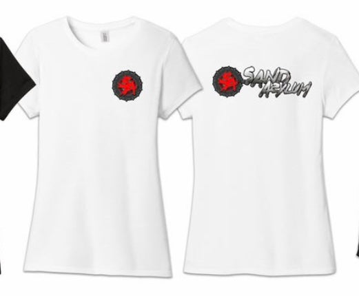 Women’s White Short Sleeved T-Shirt